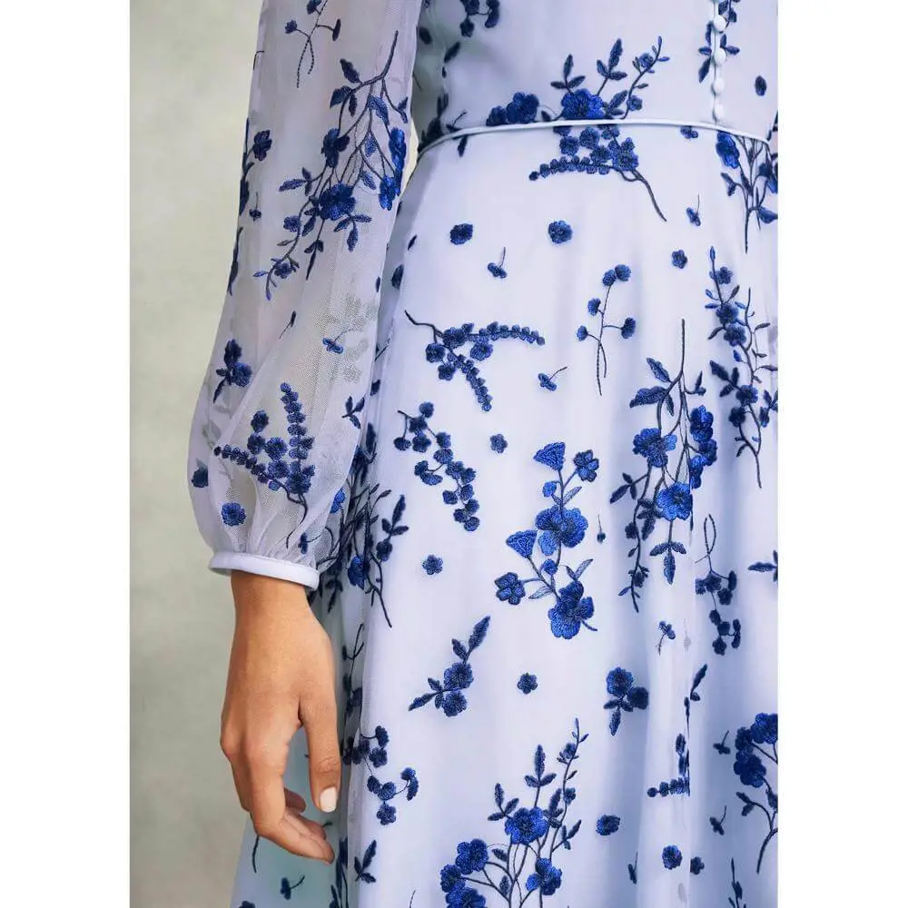 Hobbs Ella Embroidered Dress